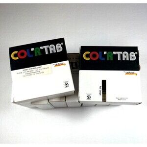 Tabbies Original COL'R'TAB 11000 Series Numeric Labels 9 lot 1"H x1 1/2"W BUNDLE